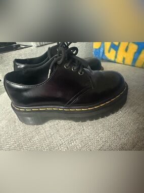 Dr. Martens 1461 SMOOTH LEATHER PLATFORM SHOES
